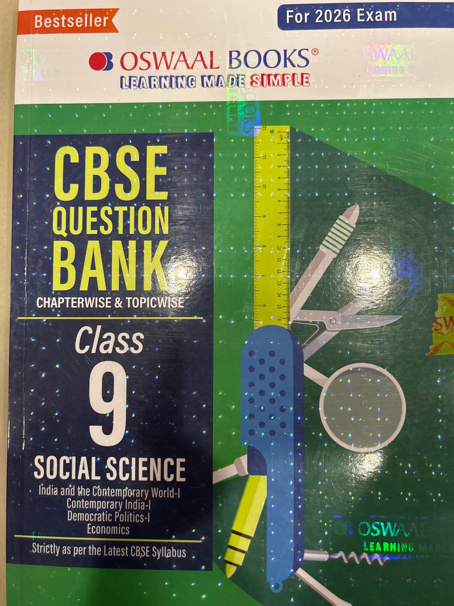 Oswaal 9th CBSE Question Bank SOCIAL SCIENCE