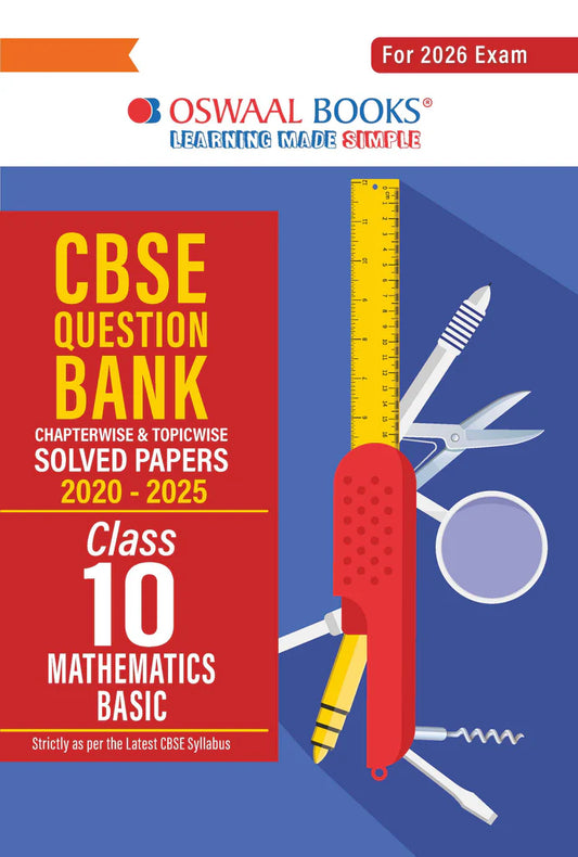 Oswaal 10th CBSE Question Bank MATHS BASIC