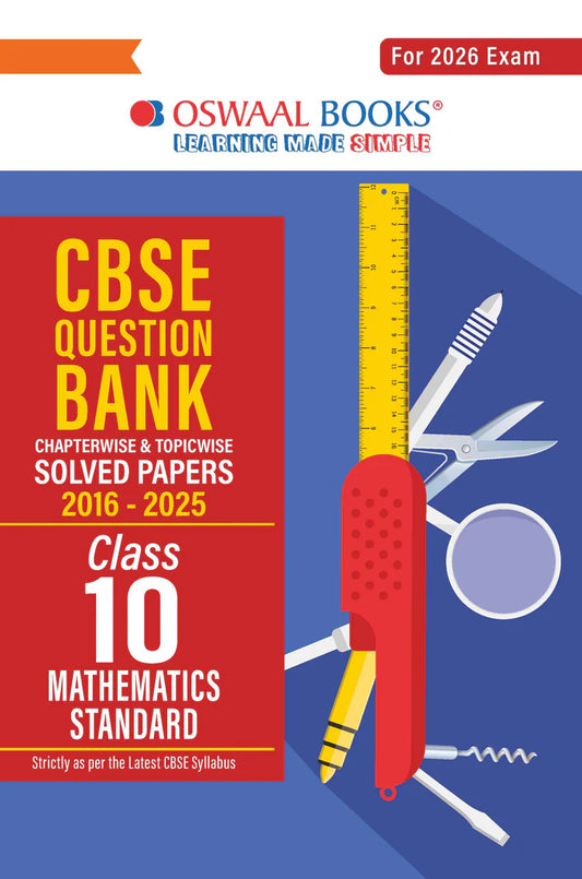 Oswaal 10th CBSE Question Bank MATHS STANDARD