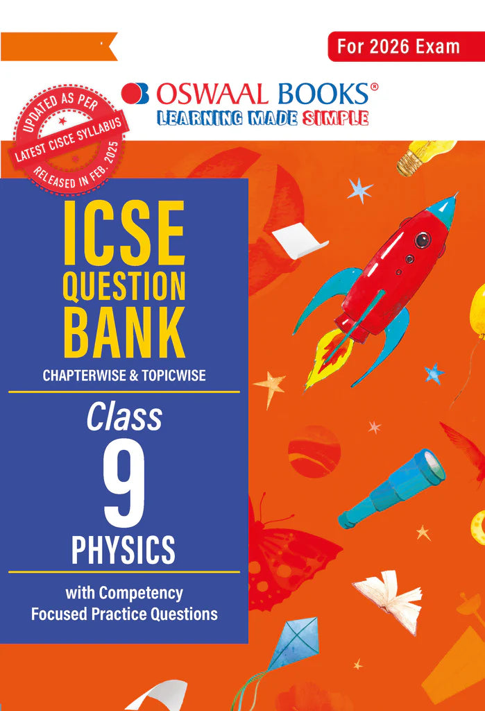 Oswaal 9th ICSE Question Bank PHYSICS