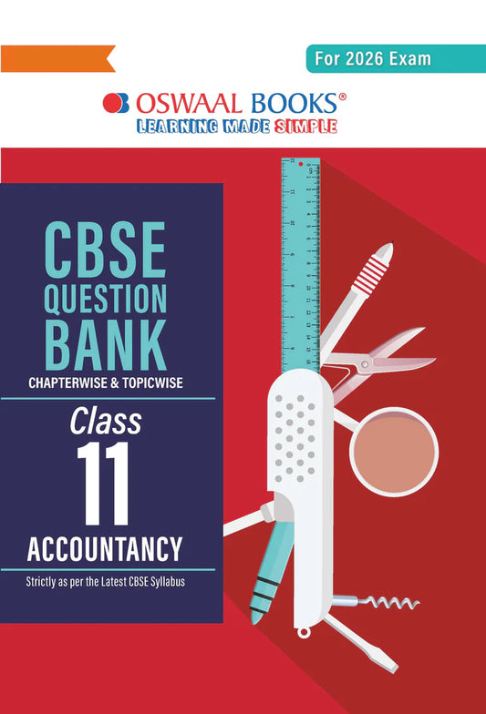Oswaal 11th CBSE Question Bank ACCOUNTANCY