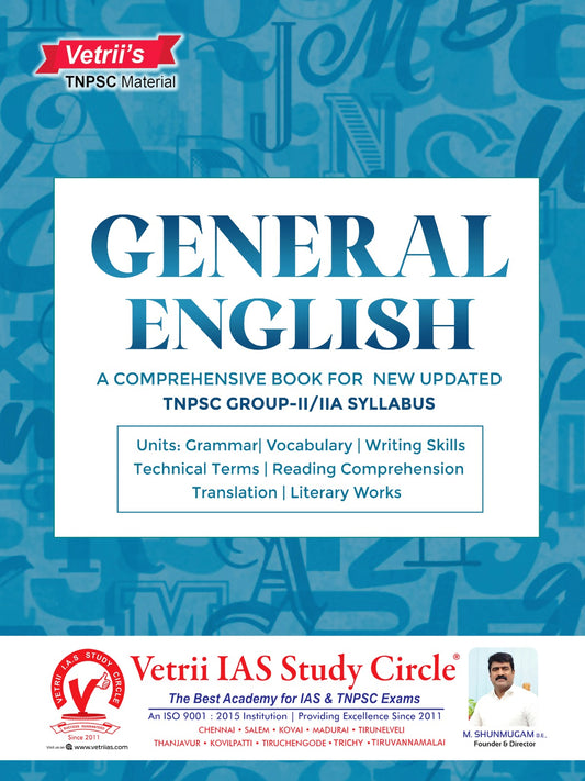 VETRI IAS GENERAL ENGLISH