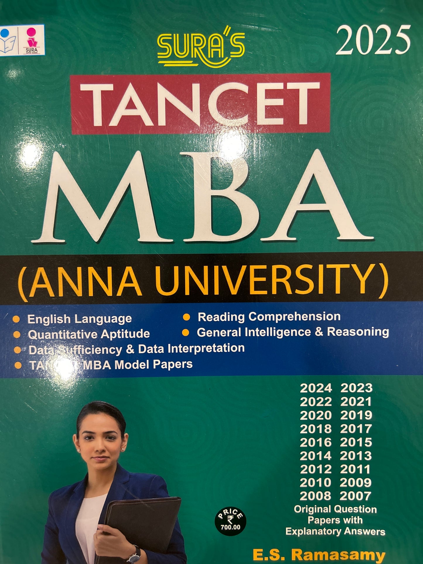 A130 TANCET MBA EXAM RS.700