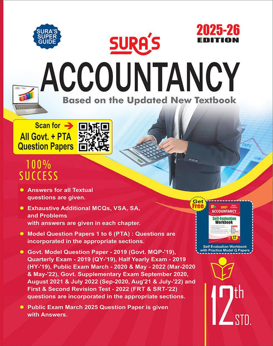 SURA`S 12th Std ACCOUNTANCY Guide 2025-26