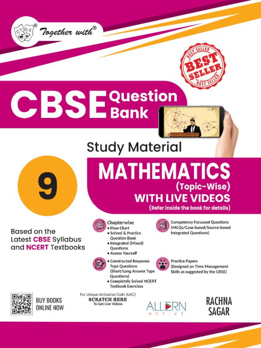 Together with CBSE Class 9 Mathematics Question Bank