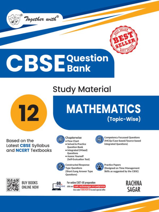 Together with CBSE Class 12 Mathematics Question Bank