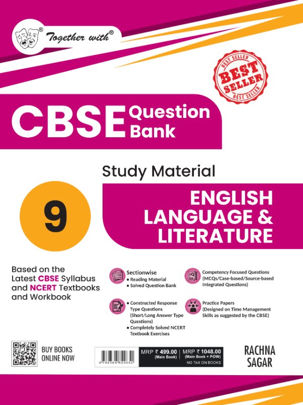 Together with CBSE Class 9 English Language & Literature Question Bank ...