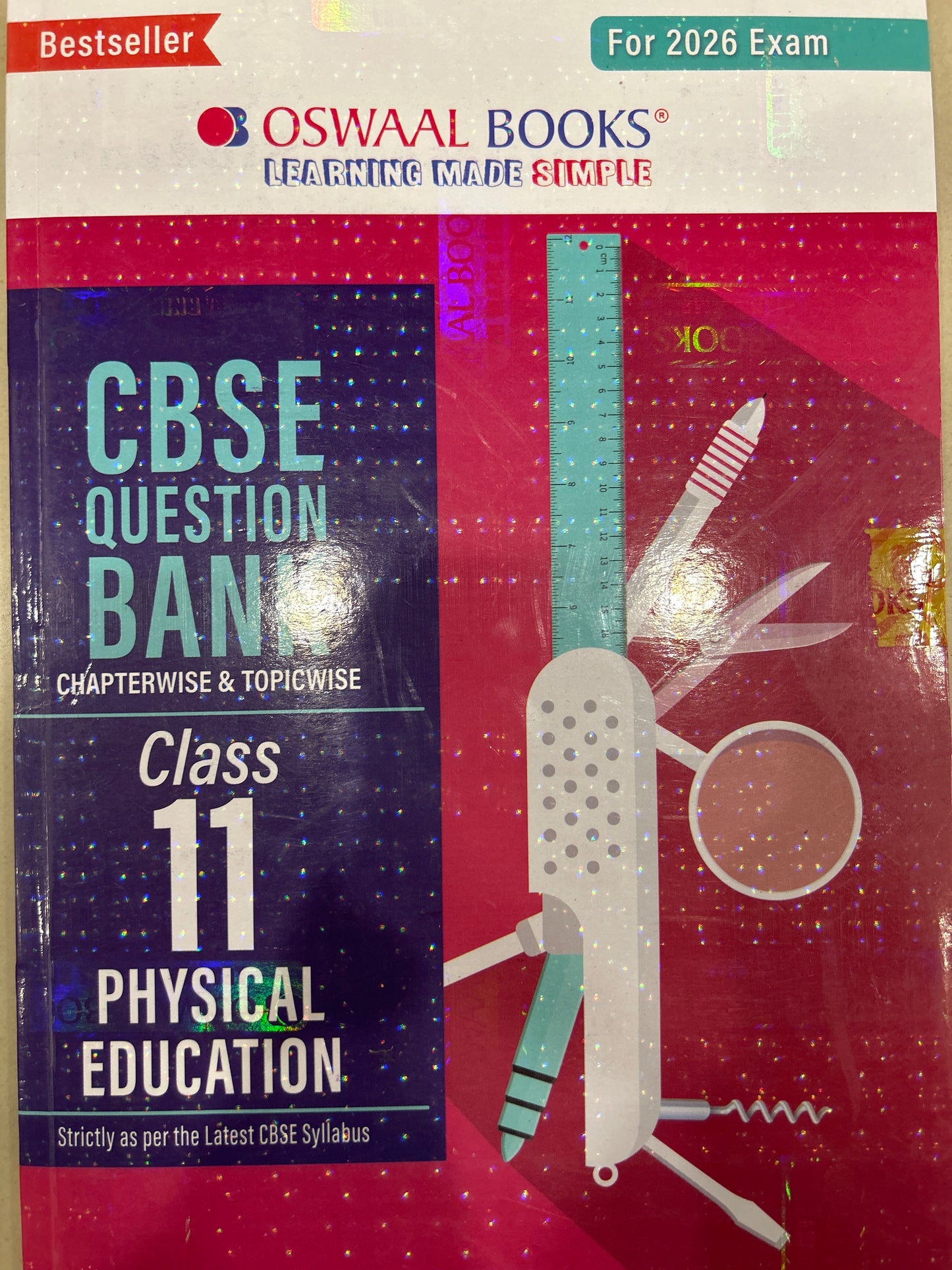 Oswaal 11th CBSE Question Bank PHYSICAL EDUCATION