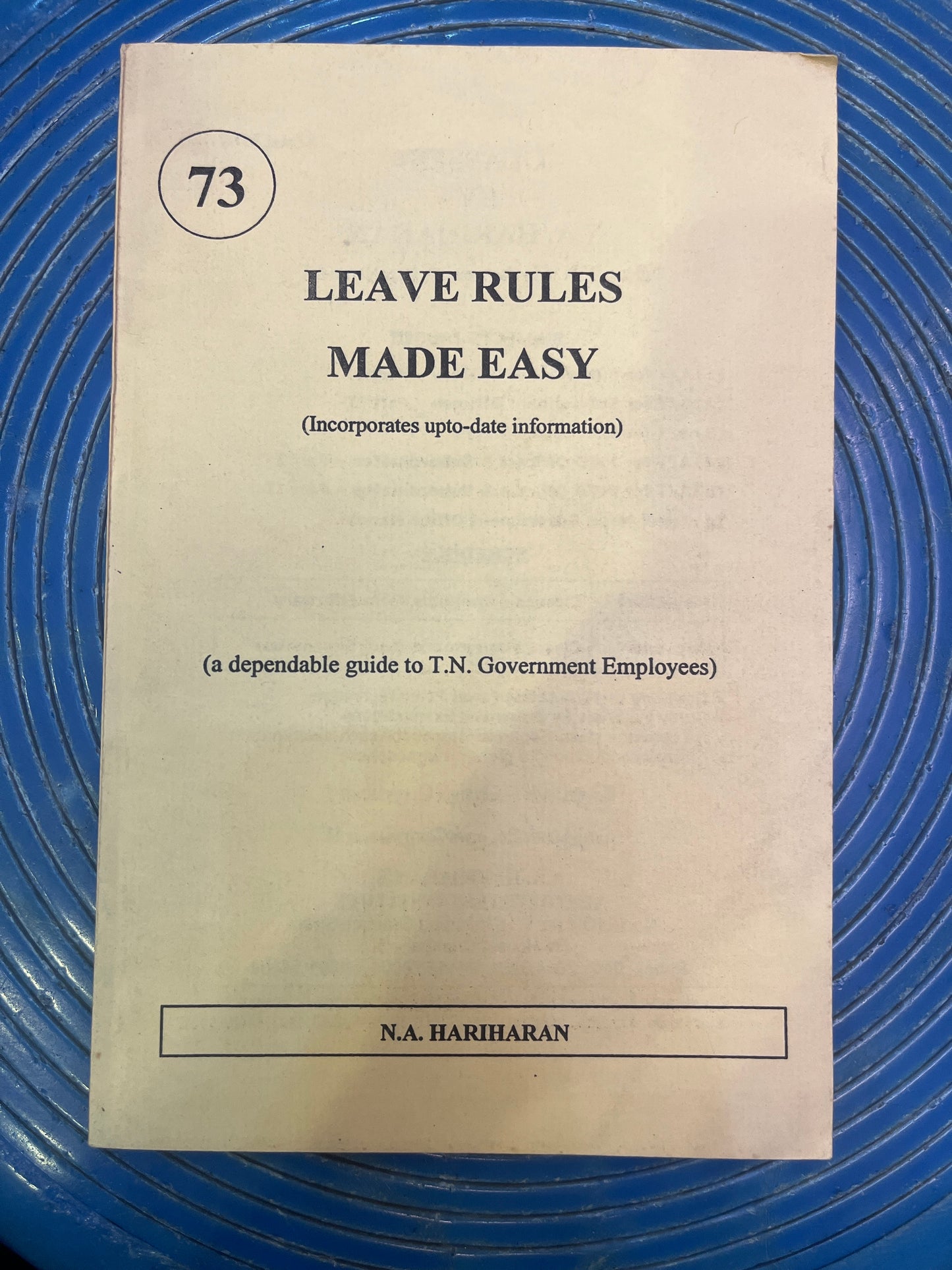LEAVE RULES MADE EASY