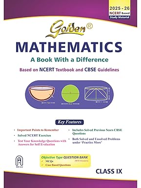 Golden 9th Mathematics CBSE