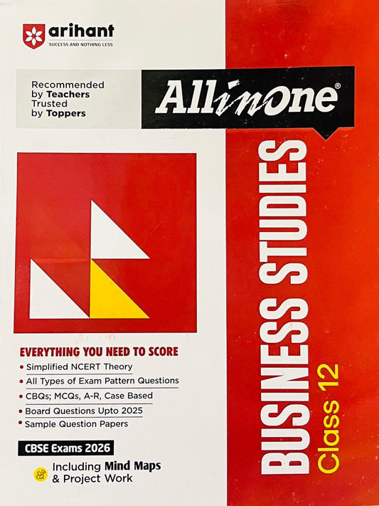 12th All in One Business Studies (2025-2026)