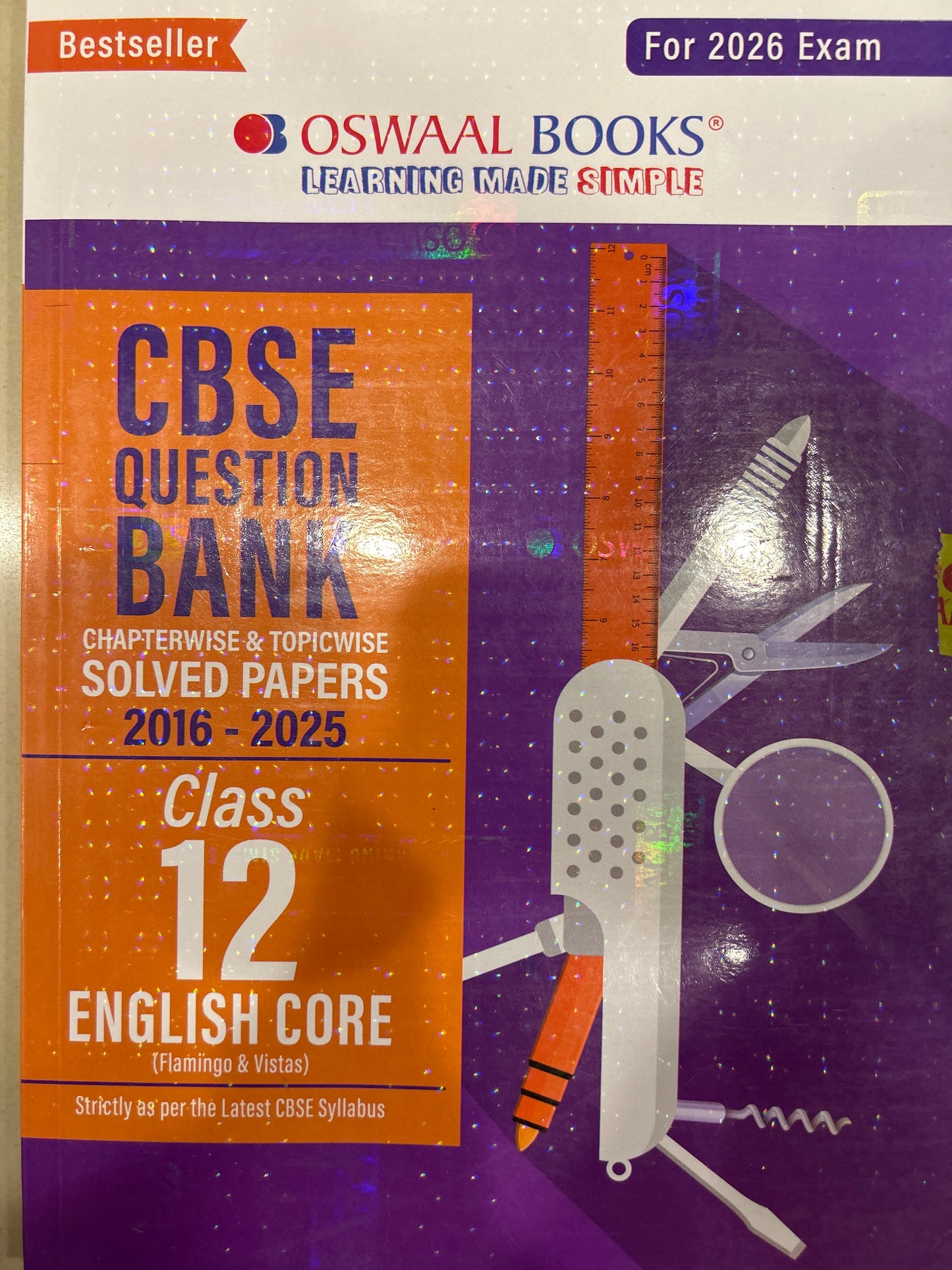 Oswaal 12th CBSE Question Bank ENGLISH