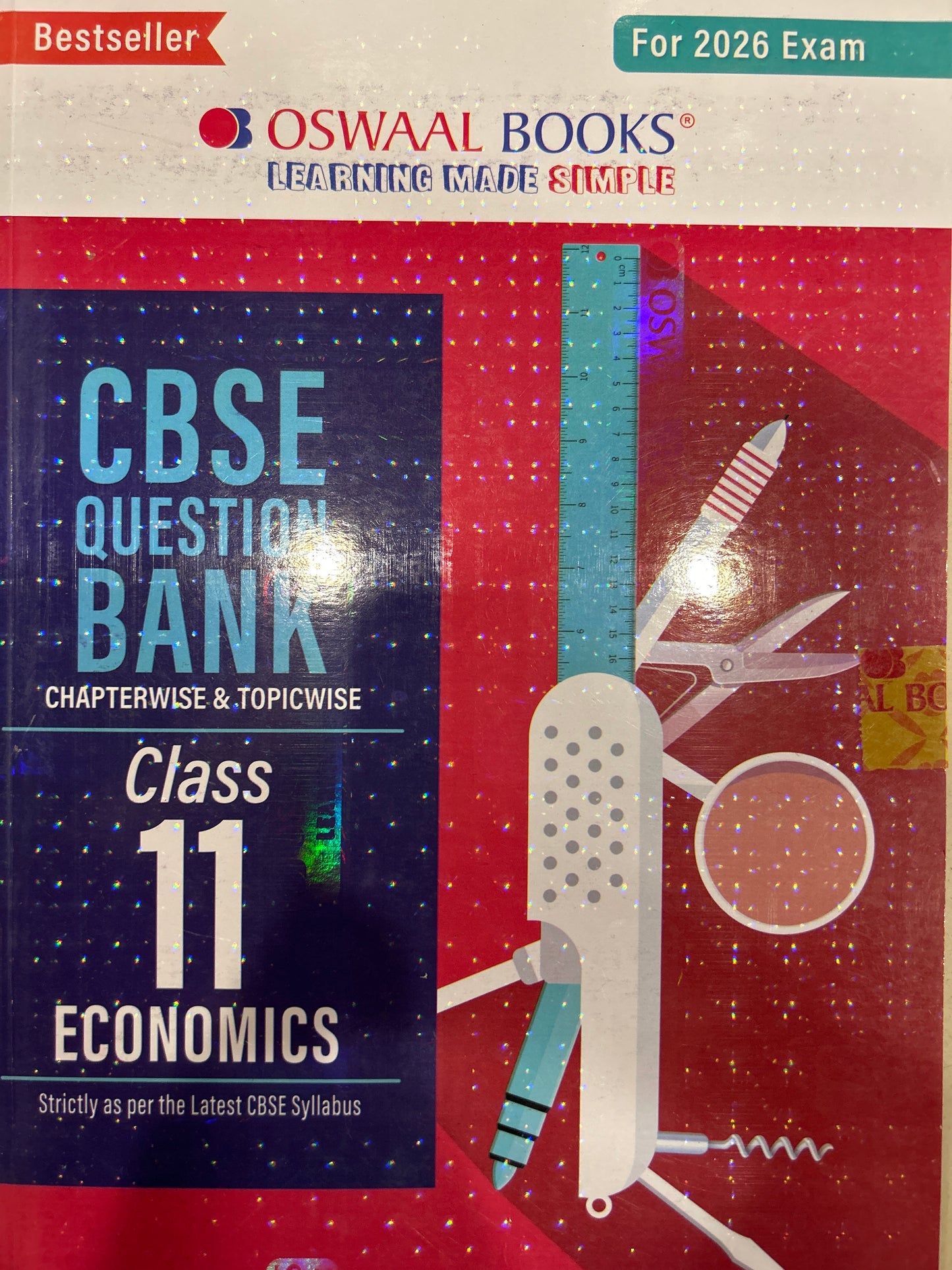 Oswaal 11th CBSE Question Bank ECONOMICS