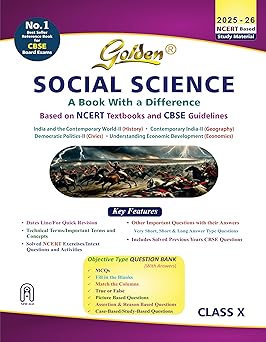Golden 10th Social Science CBSE
