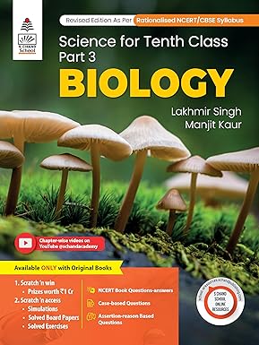 Science for 10th CBSE BIOLOGY (lakshmir singh)