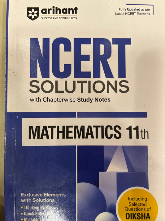 11 SOLUTION MATHS (F050)