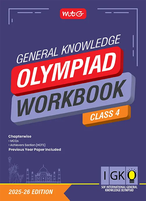 Class 4 International General Knowledge Olympiad (IGKO) Workbook for 2025-26 Exam