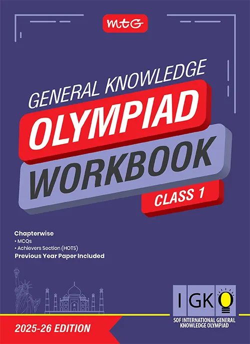Class 1 International General Knowledge Olympiad (IGKO) Workbook for 2025-2