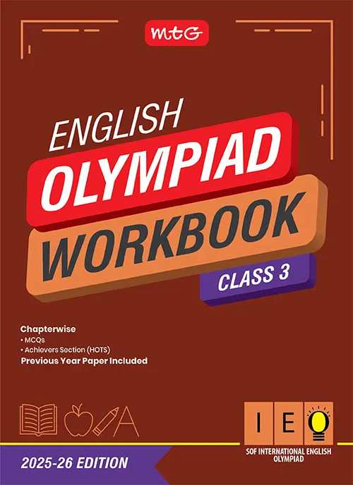 Class 3 International English Olympiad (IEO) Workbook for 2025-26 Exam