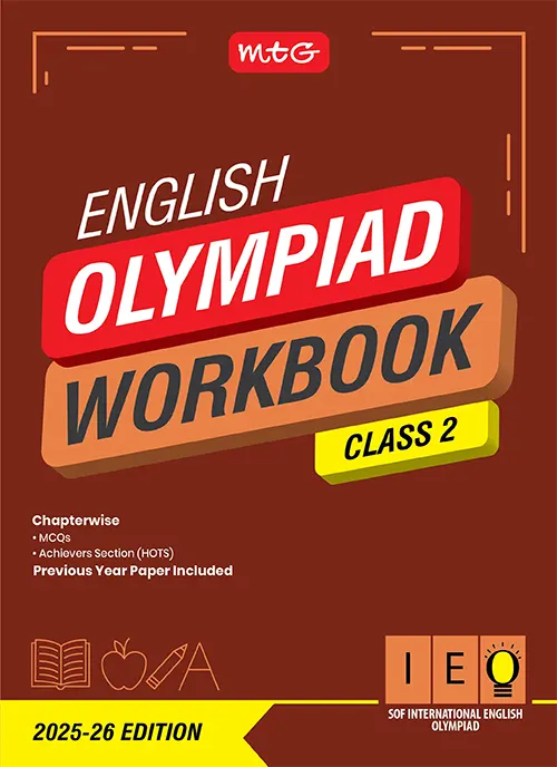 Class 2 International English Olympiad (IEO) Workbook for 2025-26 Exam