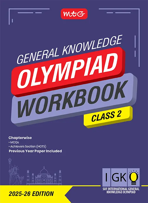 Class 2 International General Knowledge Olympiad (IGKO) Workbook for 2025-26 Exam