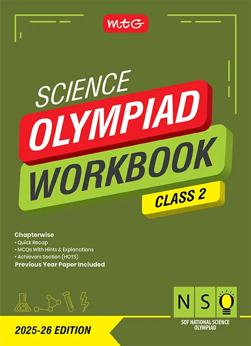 Class 2 National Science Olympiad (NSO) Workbook for 2025-26 Exam
