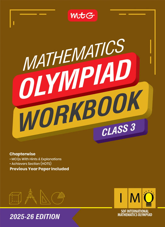 Class 3 International Mathematics Olympiad (IMO) Workbook for 2025-26 Exam