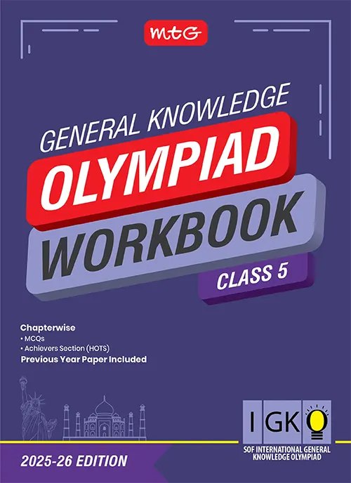 Class 5 International General Knowledge Olympiad (IGKO) Workbook for 2025-26 Exam