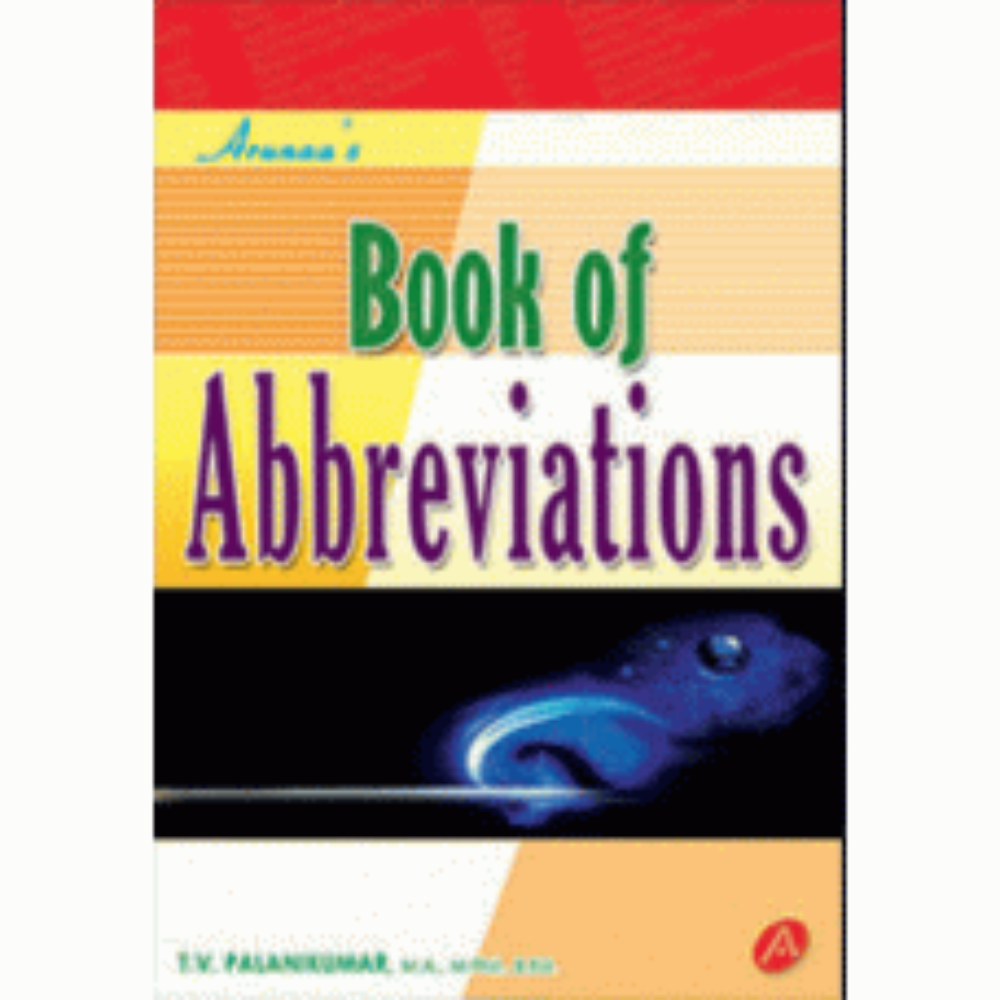 A30 ABBREVIATIONS – Jayam Book Centre