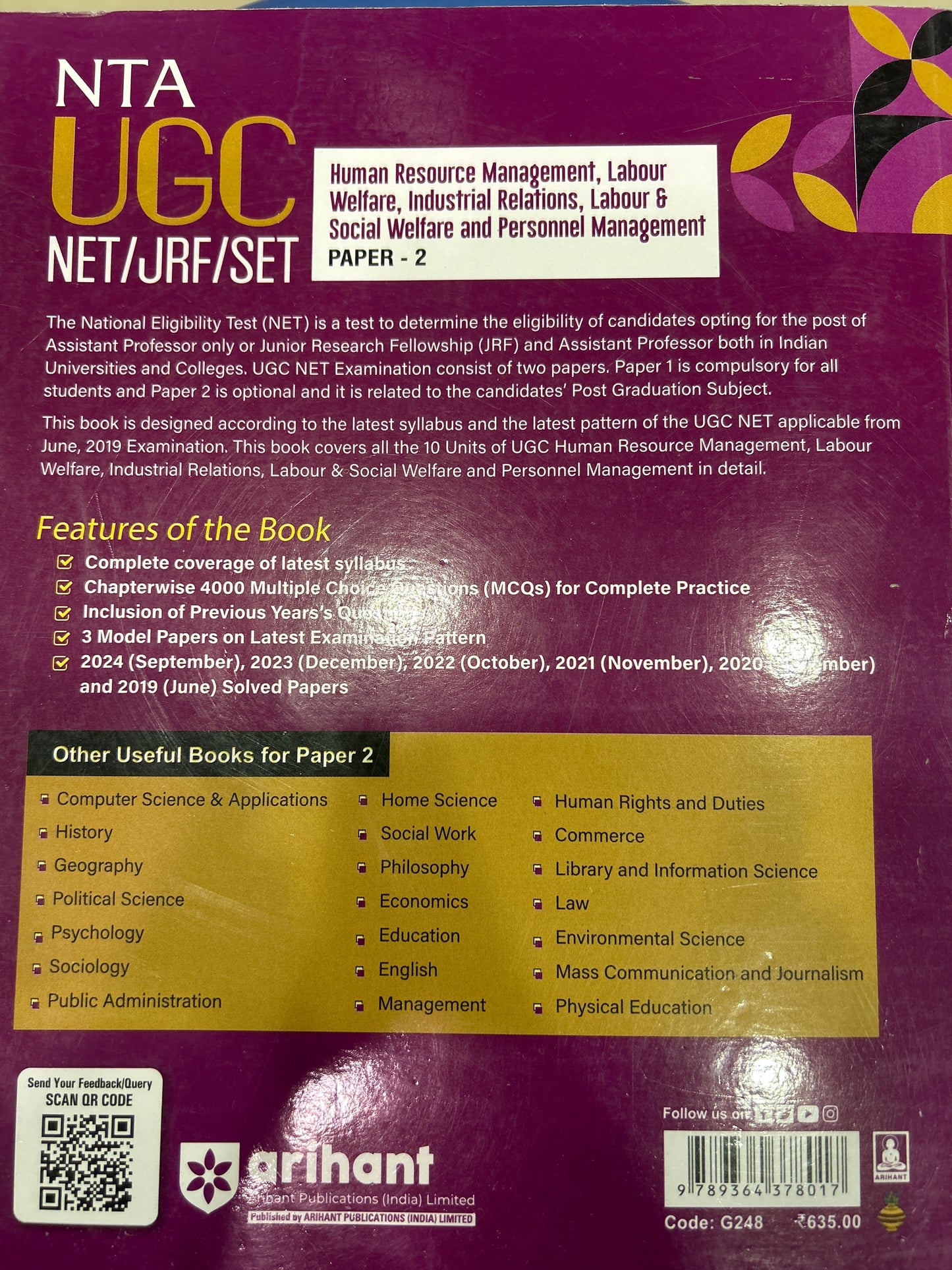 G248 UGC HUMAN RESOURCE MANAGEMENT