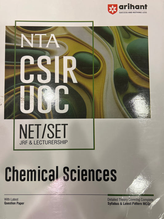 D494 UGC NET/SET CHEMICAL SCIENCE