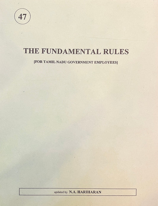 The Fundamental Rules
