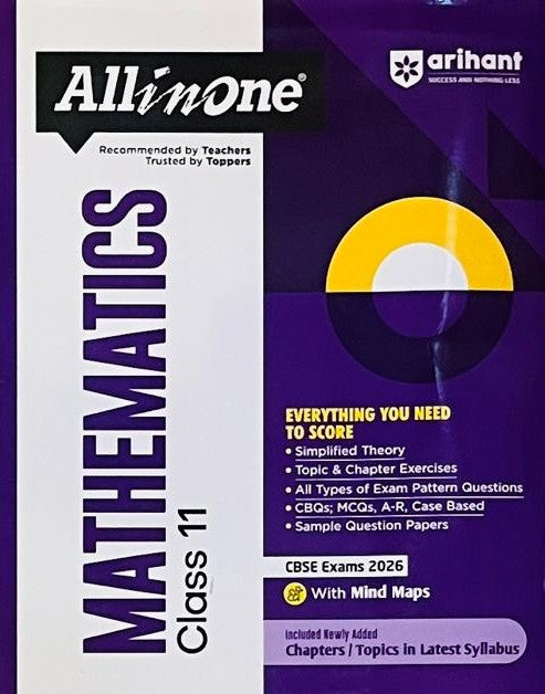All in one CBSE 11th MATHS (2025-2026)