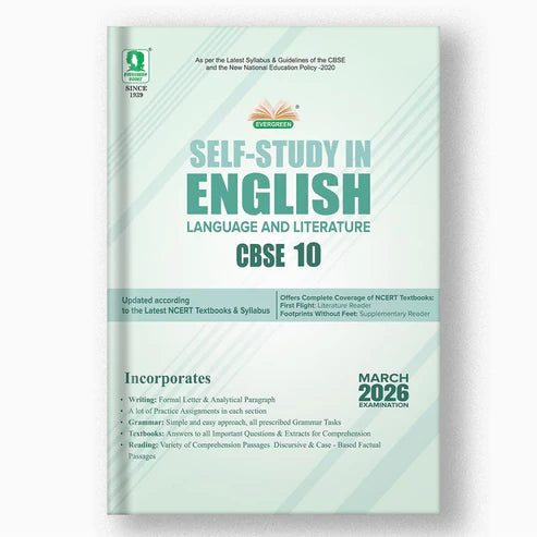 Evergreen 10th CBSE ENGLISH (2025-2026)