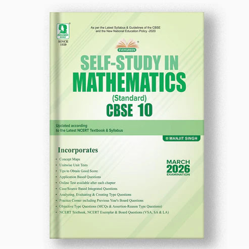 Evergreen 10th CBSE MATHS (2025-2026)