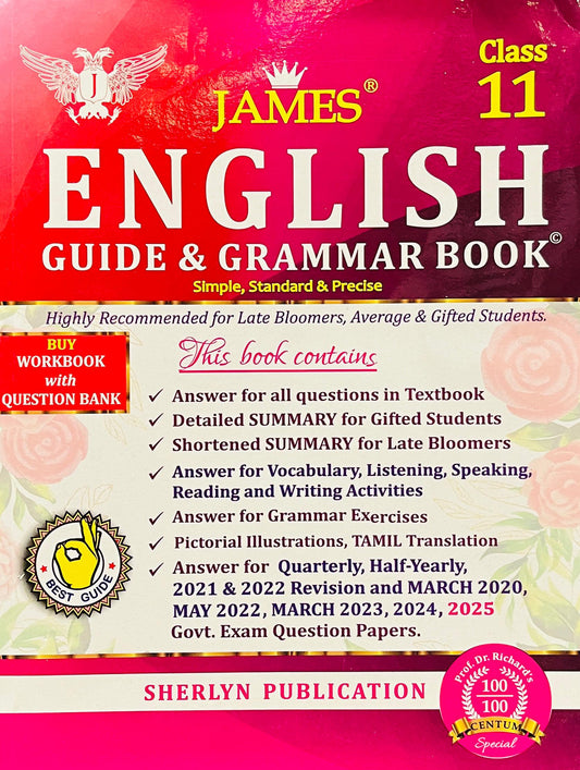 James 11th English 2025-26