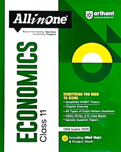 All in one CBSE 11th ECONOMICS (2025-2026)