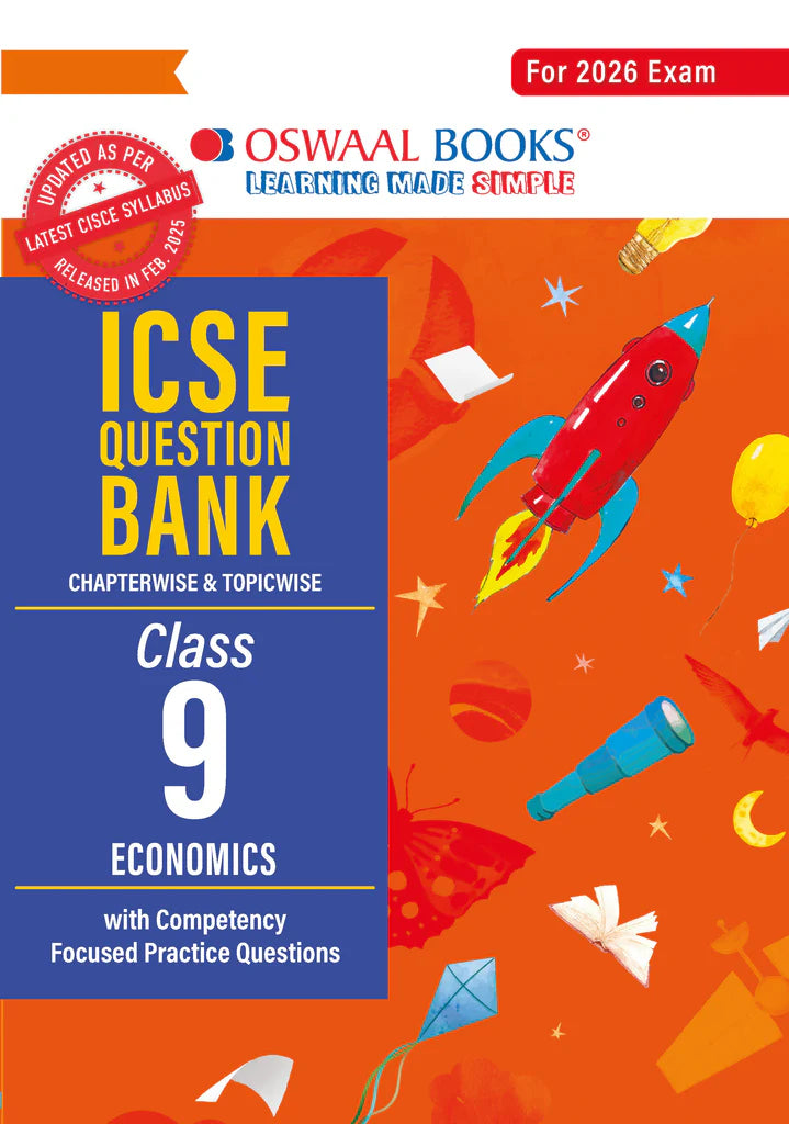 Oswaal 9th ICSE Question Bank ECONOMICS