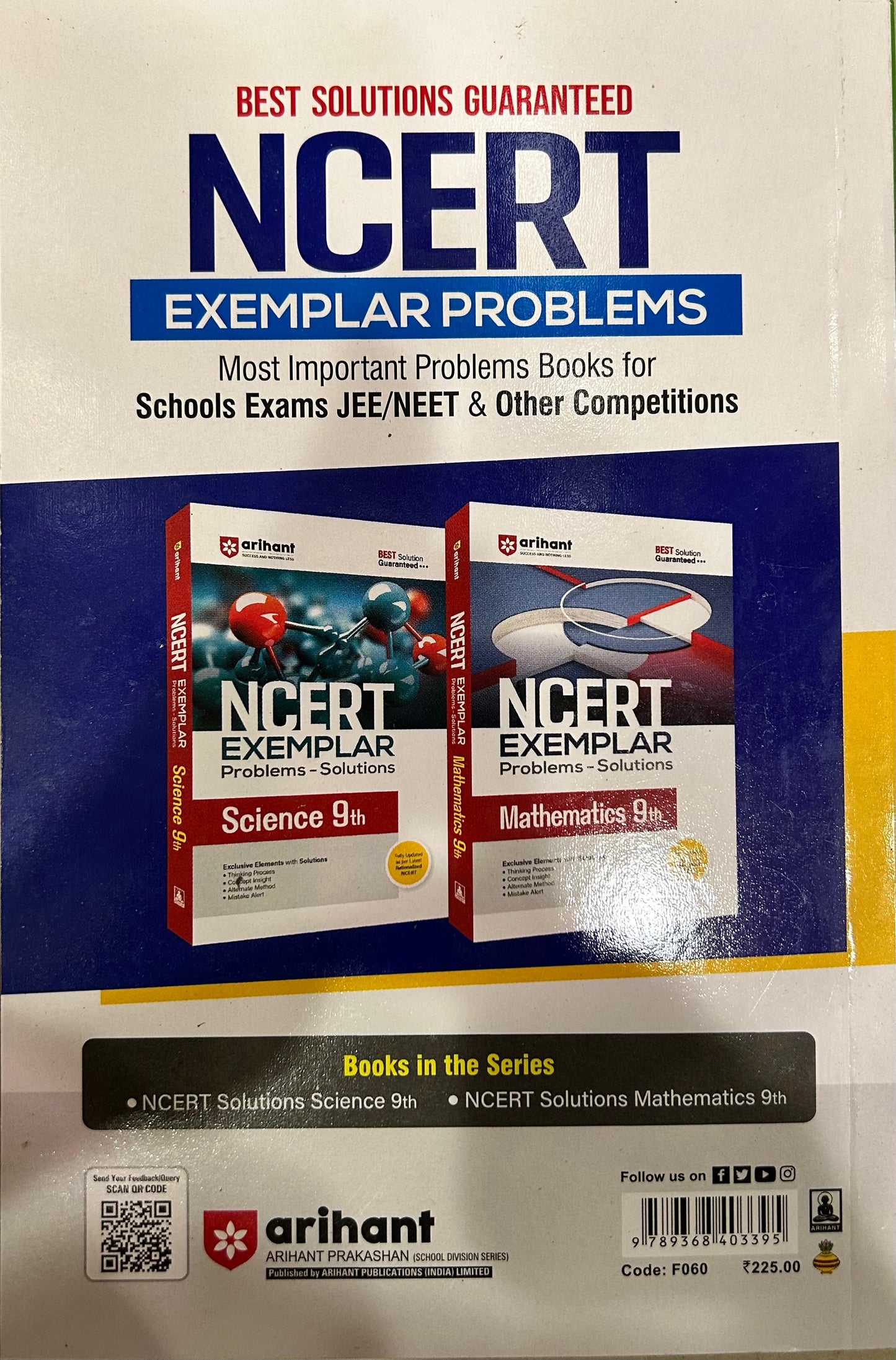 9 SOLUTION SCIENCE (F060)