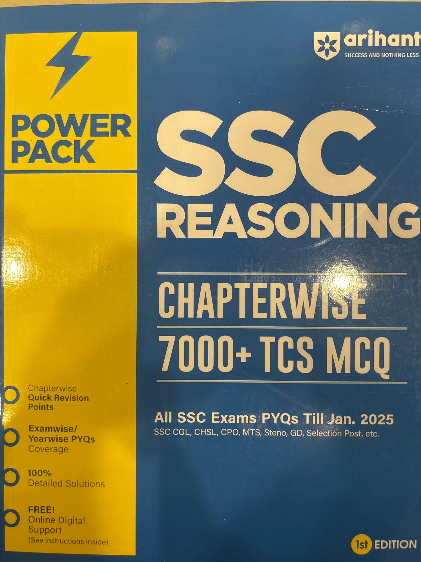 G586 SSC REASONING