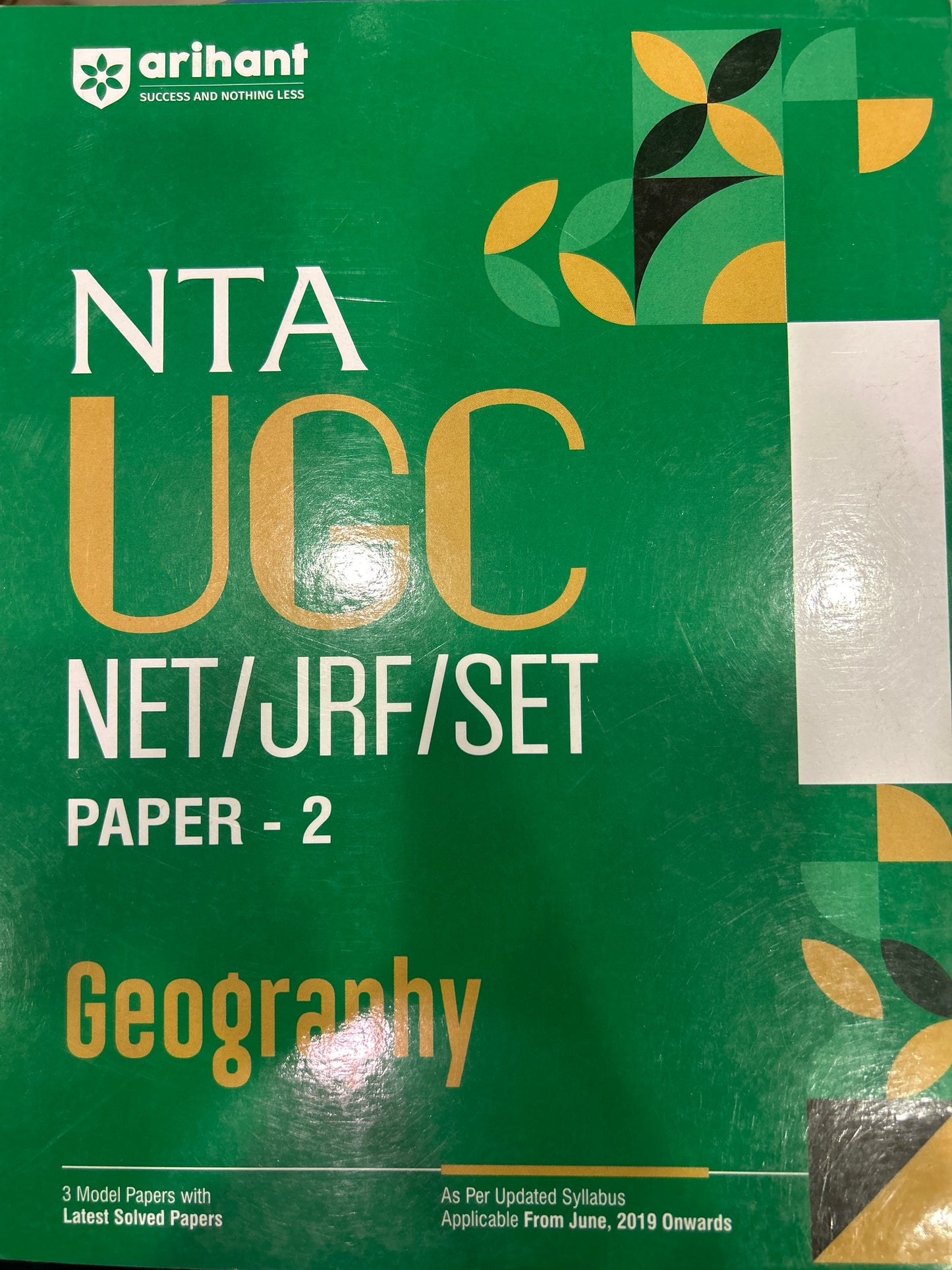 D554 UGC GEOGRAPHY PAPER-2
