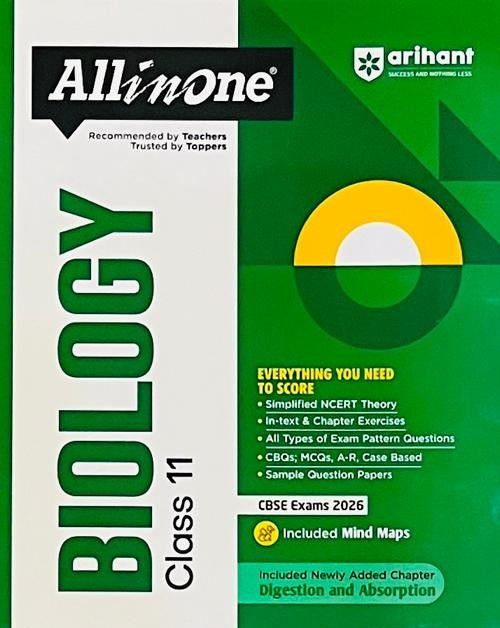 All in one CBSE 11th BIOLOGY (2025-2026)
