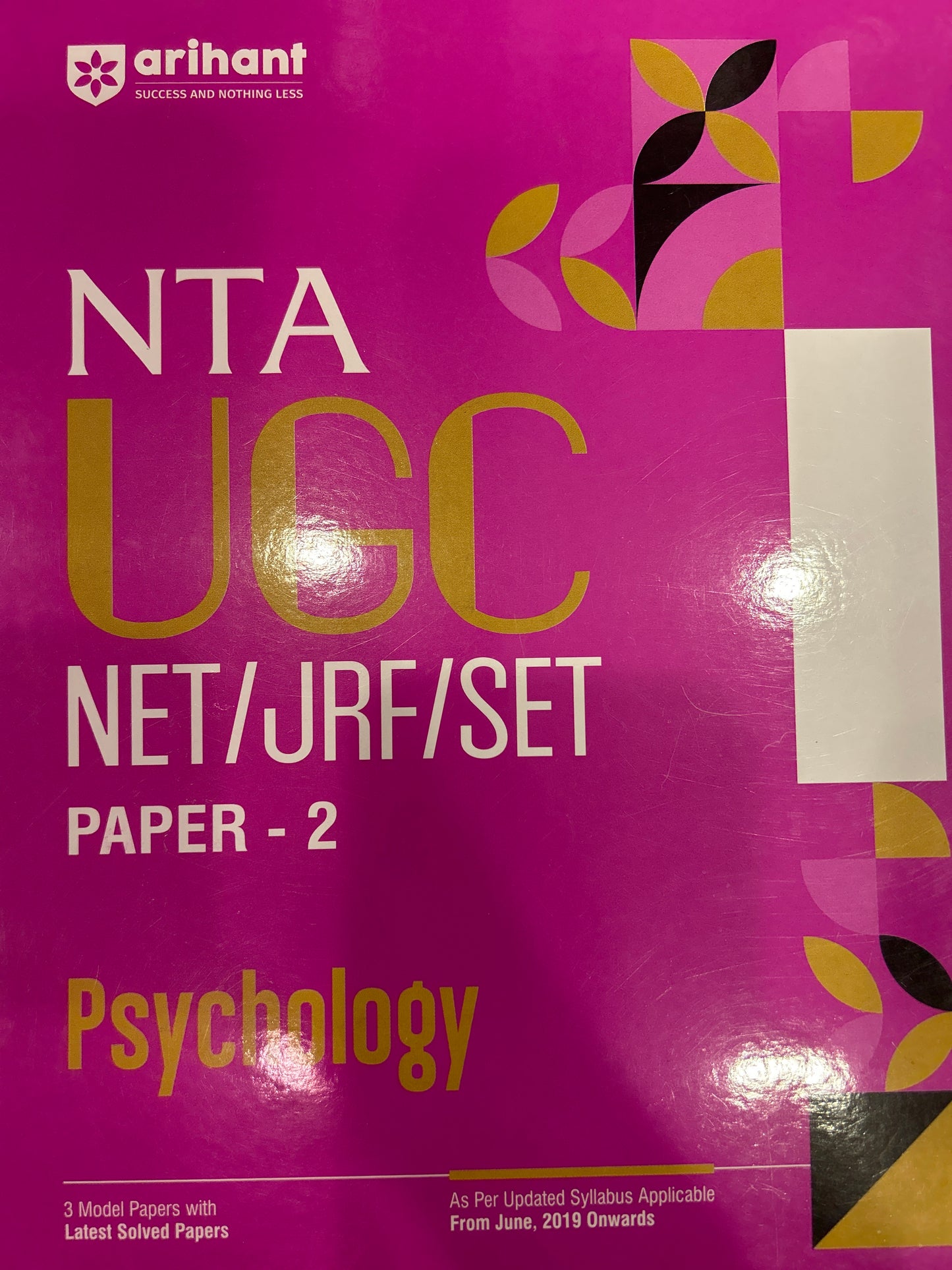 D543 UGC NET PSYCHOLOGY
