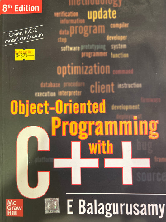 OBJECT ORIENTED PROGRAMMING WITH C++