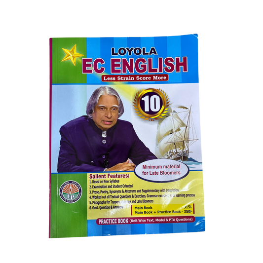 EC Loyola 10th ENGLISH (2026-27 Edition)