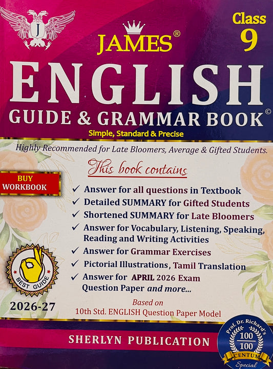 James 9th English 2026-27