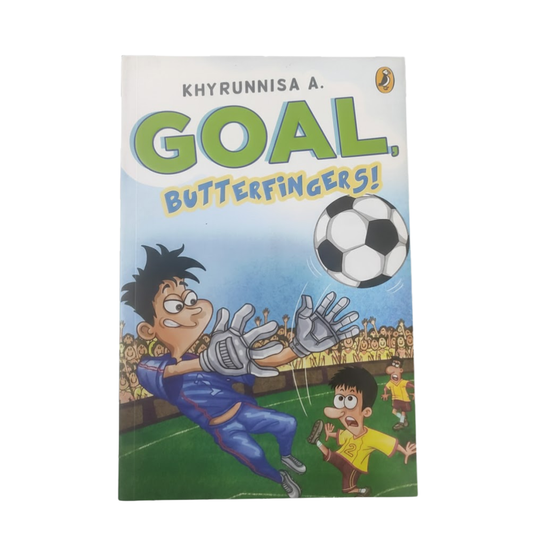 GOAL, BUTTERFINGERS!