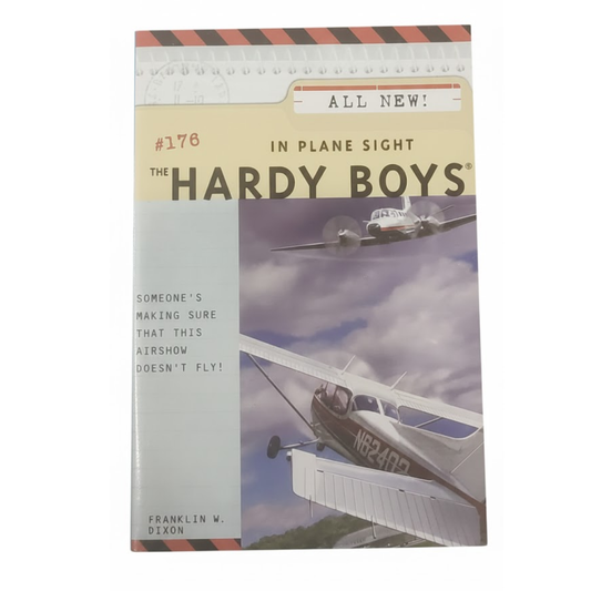 HARDY BOYS#176 IN PLANE