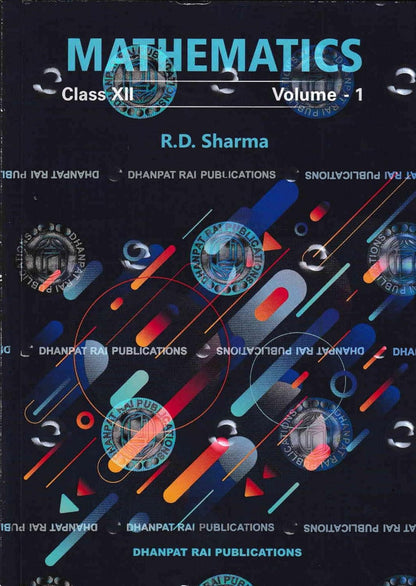 CBSE 12th R.D.Sharma Maths 2026-2027 Edition