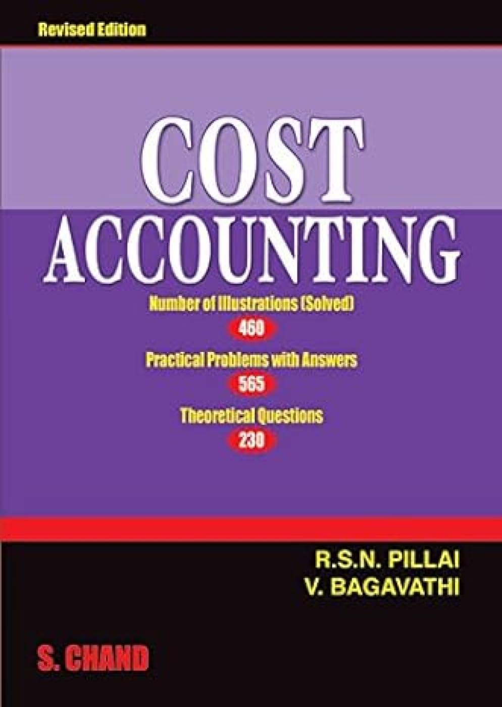 COST ACCOUNTING by R.S.N. Pillai & V. Bagavathi